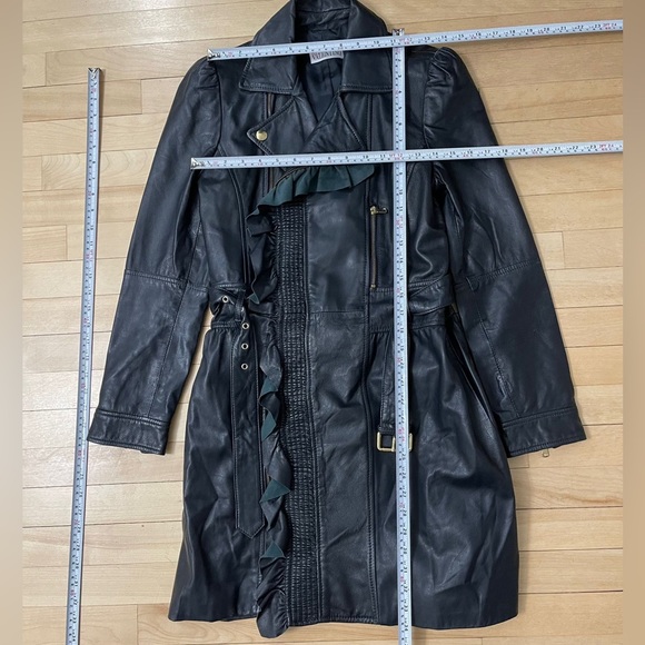 RED Valentino Leather Coat - Picture 2 of 12